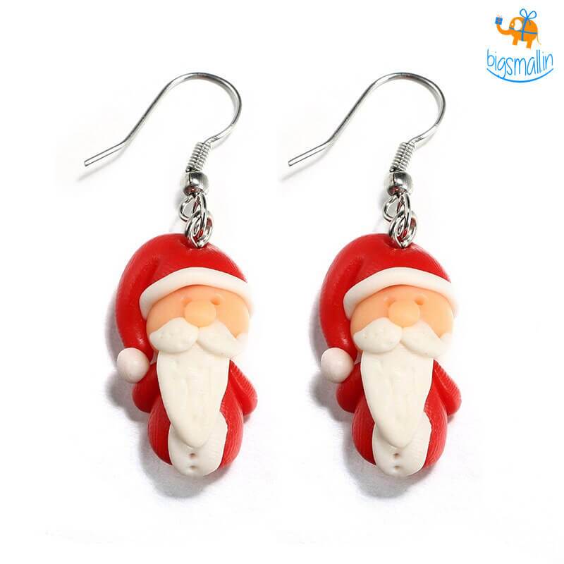 Santa Earrings