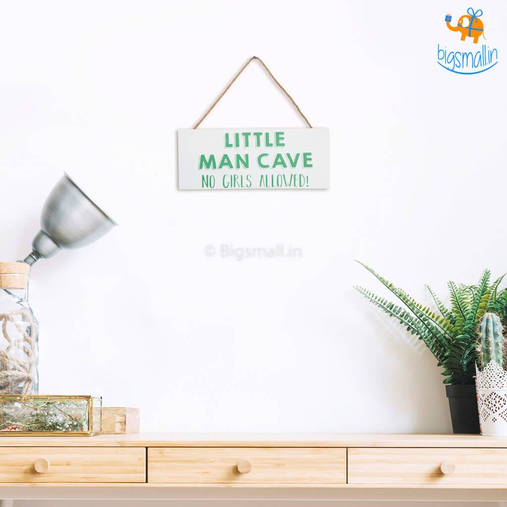Little Man Cave Hanging Board