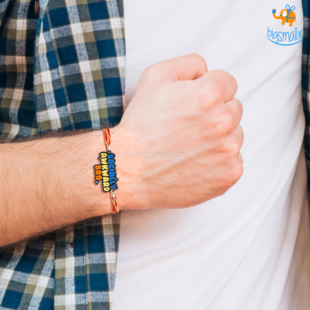 Socially Awkward Beautiful Rakhi for brother