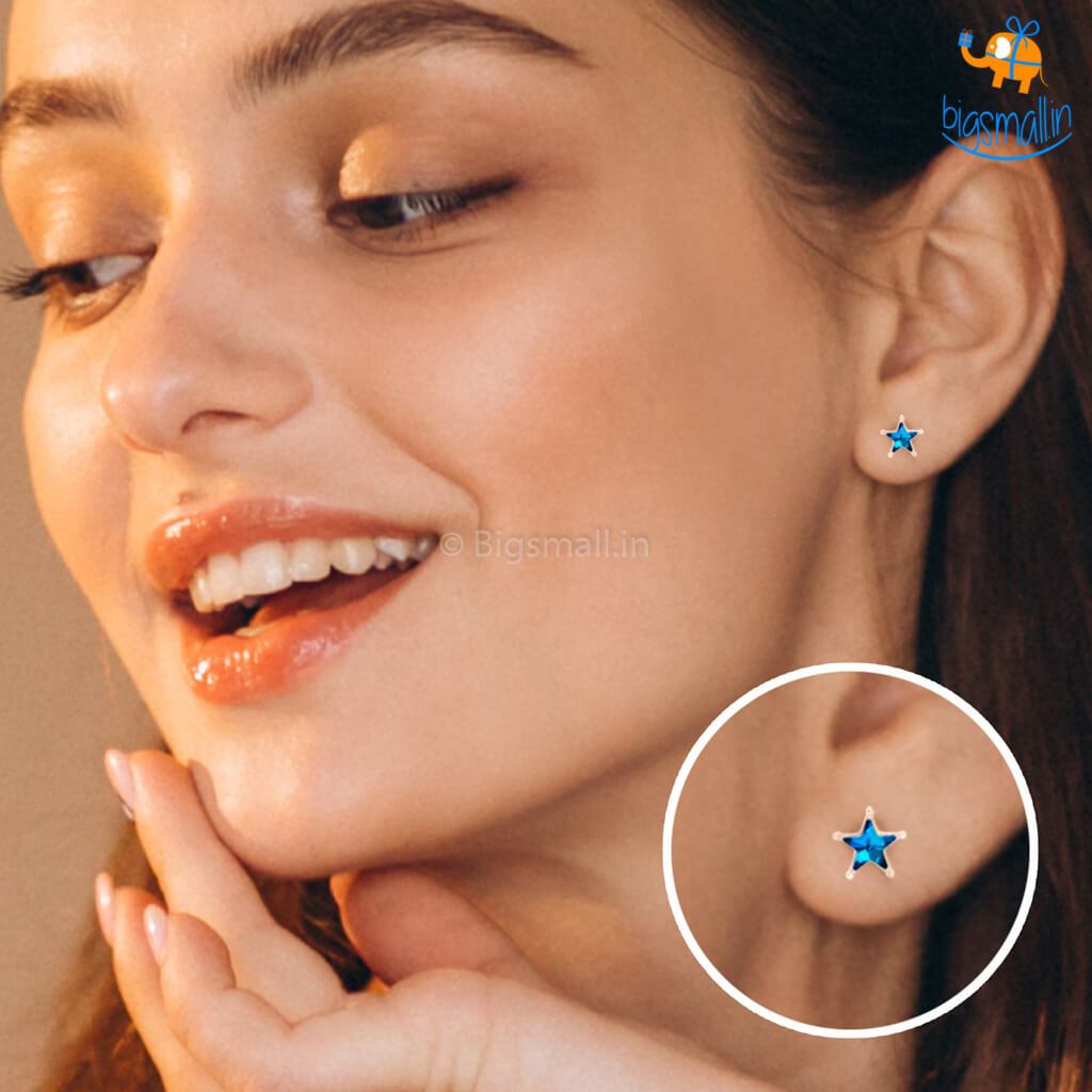 Star Shaped Ear Studs