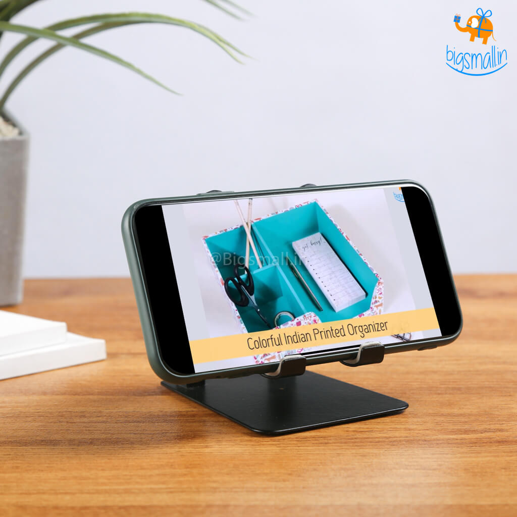 Tabletop Metallic Phone Holder