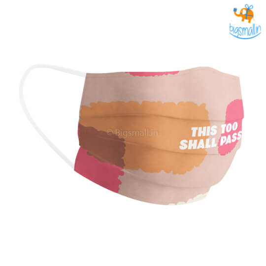 This Too Shall Pass Cotton Mask With Filter