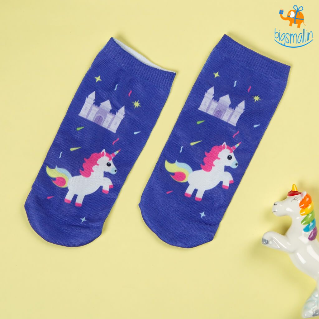 Unicorn Socks - Set of 2 (Assorted designs)