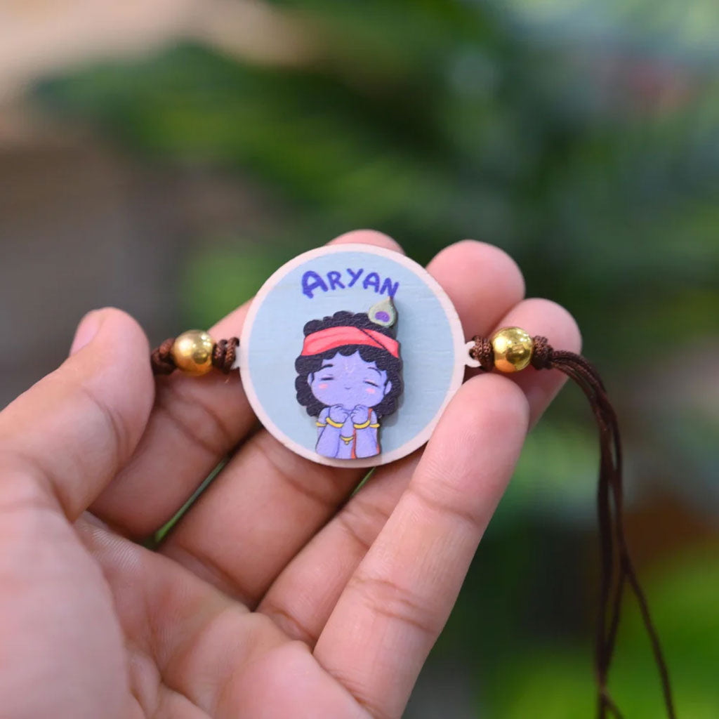 Personalised Krishna Rakhi