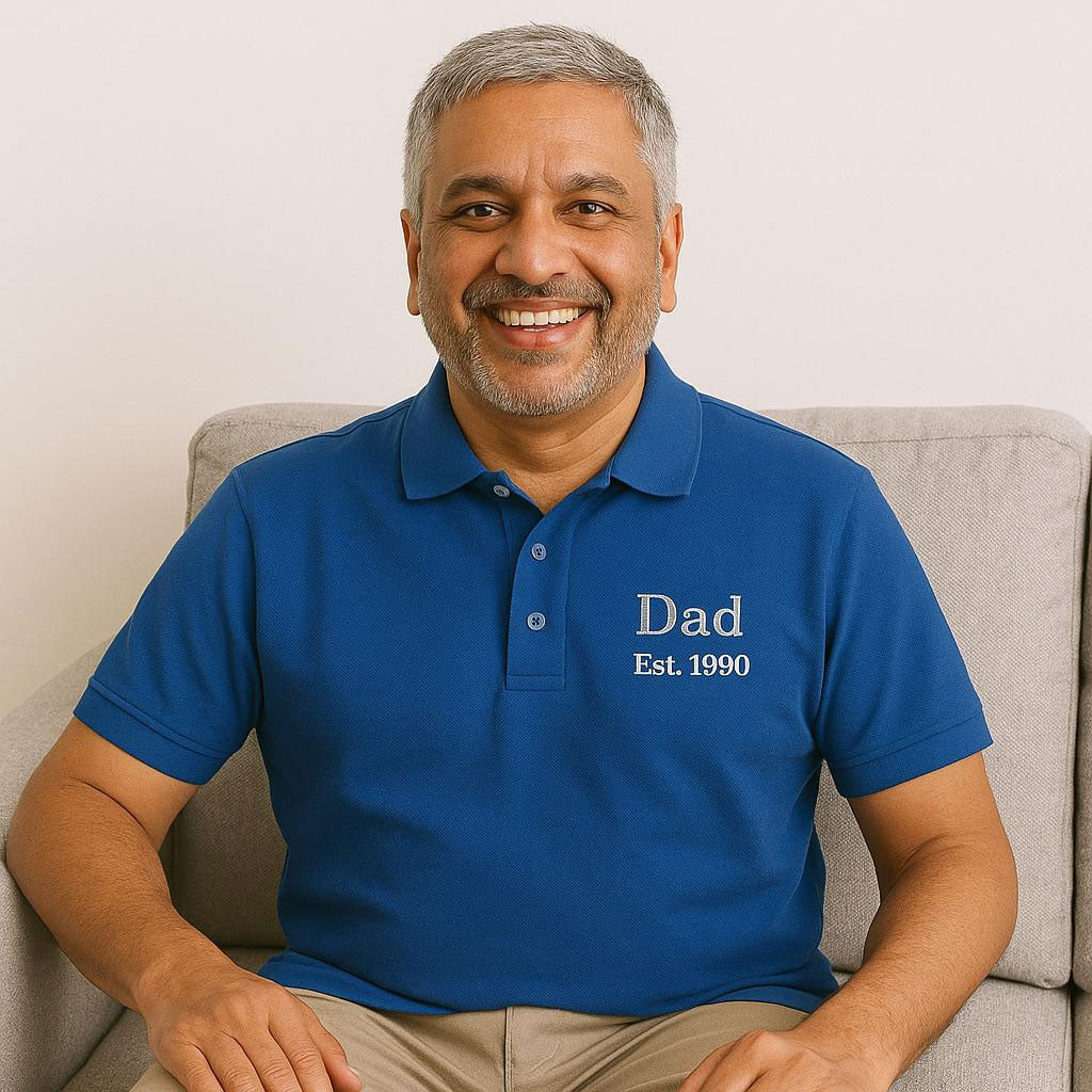 Dad Est. Year Personalized T-Shirt