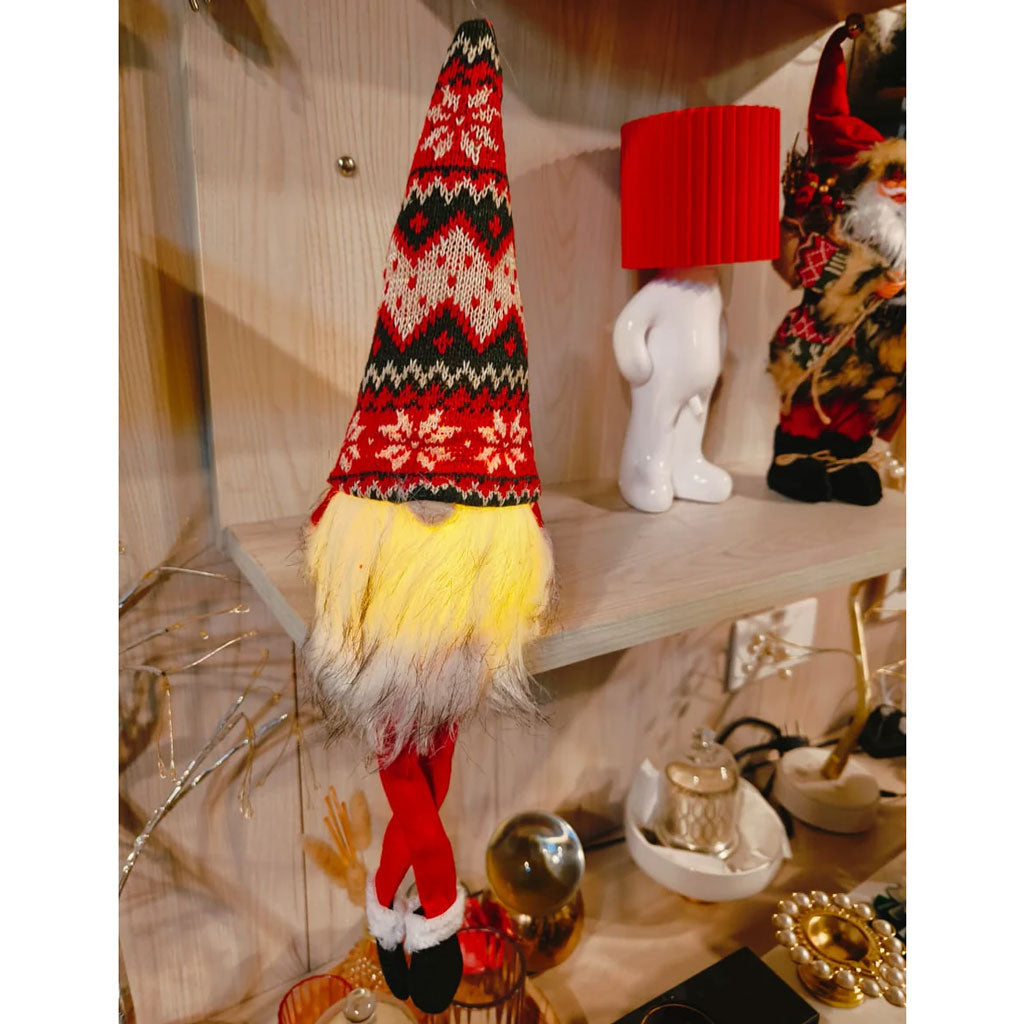 Light Up Gnome Christmas Decorations
