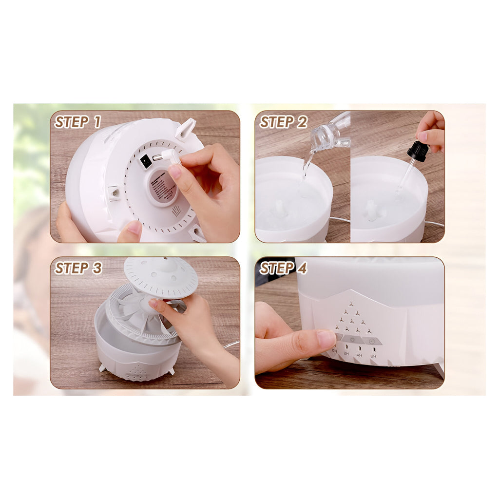 Bigsmall Raindrop Aromatherapy Humidifier