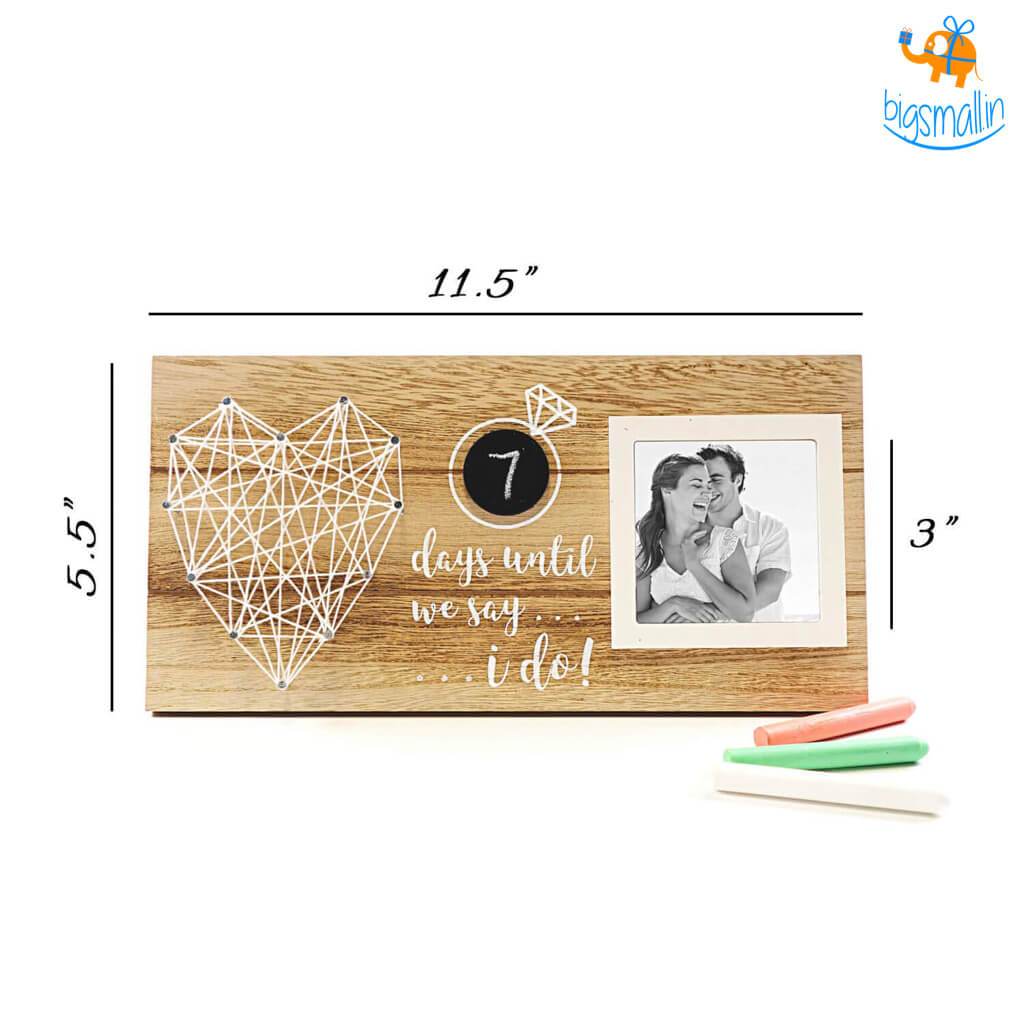 Wedding Countdown Frame