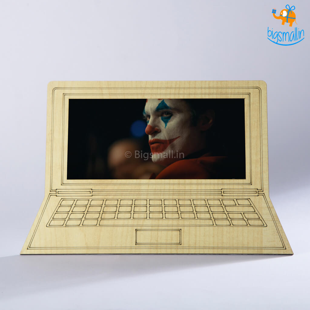 Wooden Computer Phone Holder